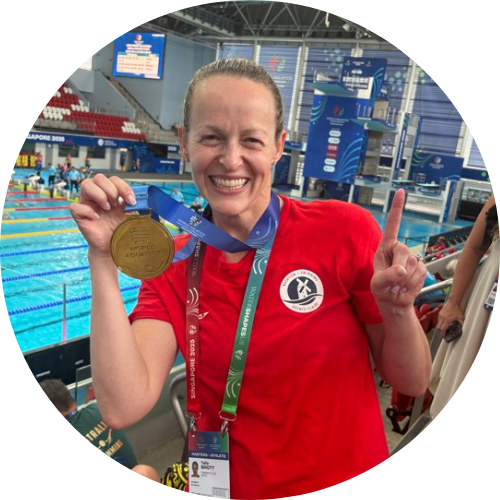 Panelist-Talia Brott 2025 World Aquatics Masters Champion